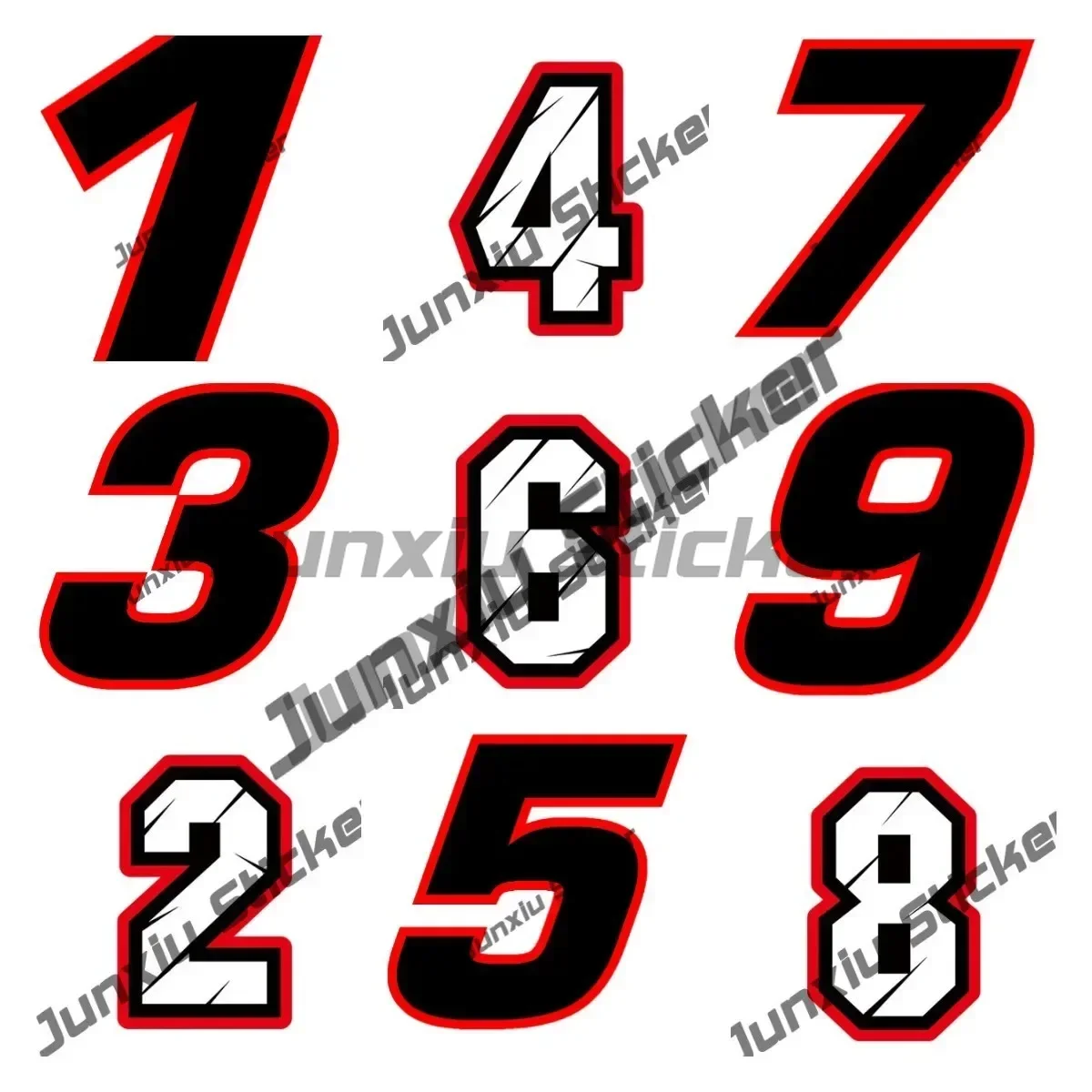 Creativity Vinyl Decal Racing Numbers 0123456789 Car Accessories Sticker Waterproof for Motorcycle Helmet Racing Rally 4x4 Road
Creativity Vinyl Decal Racing Numbers 0123456789 Car Accessories Sticker Waterproof for Motorcycle Helmet Racing Rally 4x4 Road