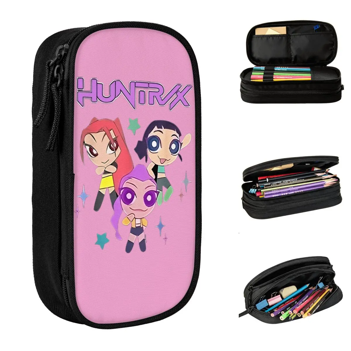 Kawaii Pencil Case Huntrix Mira Rumi And Zoey Pencil Pouch Kpop Demon Hunters School Pencil Cases Boy Zipper School Supplies
Kawaii Pencil Case Huntrix Mira Rumi And Zoey Pencil Pouch Kpop Demon Hunters School Pencil Cases Boy Zipper School Supplies