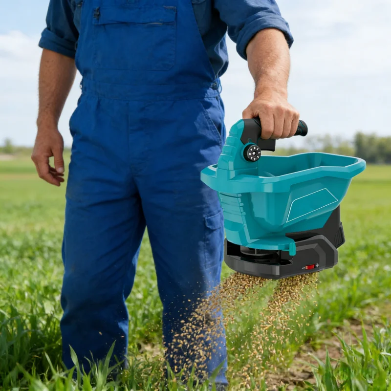 Lithium Battery Seeder Agricultural Large Capacity Fertilizer Feeder Soybean Vegetable Seed Seeder 비료살포기 비료살포기 충전식
Lithium Battery Seeder Agricultural Large Capacity Fertilizer Feeder Soybean Vegetable Seed Seeder 비료살포기 비료살포기 충전식