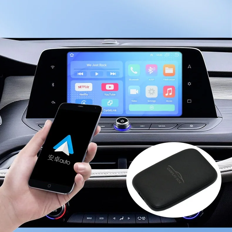 Wireless Carplay Adapter Android Auto Car Machine Interconnection Conversion Box Wireless Carplay Converter
Wireless Carplay Adapter Android Auto Car Machine Interconnection Conversion Box Wireless Carplay Converter