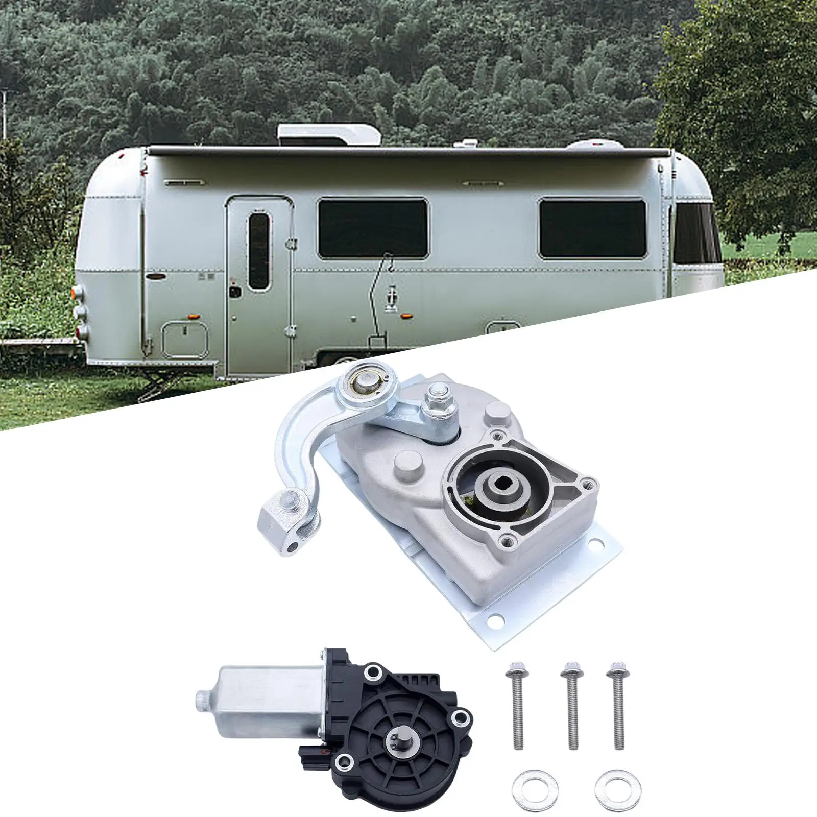 RV Gearbox Linkage Metal Exterior Step Motor Assembly Vehicle Stair Repair Accessory for Trailer Axle Kit Maintenance
RV Gearbox Linkage Metal Exterior Step Motor Assembly Vehicle Stair Repair Accessory for Trailer Axle Kit Maintenance