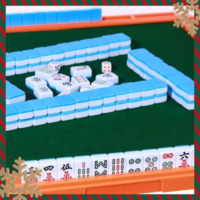 24/26mm Mini Mahjongs Board Game Portable Travel Set 144pcs Chinese Mahjongs Classic Traditional Chinese Family Tabletop Game
24/26mm Mini Mahjongs Board Game Portable Travel Set 144pcs Chinese Mahjongs Classic Traditional Chinese Family Tabletop Game