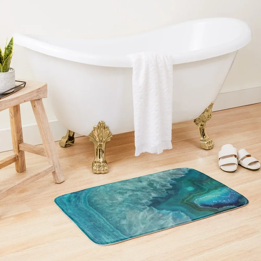 Turquoise teal agate stone Bath Mat Hallways Carpet In The Living Room Bath Carpet Carpet For Shower Mat
Turquoise teal agate stone Bath Mat Hallways Carpet In The Living Room Bath Carpet Carpet For Shower Mat