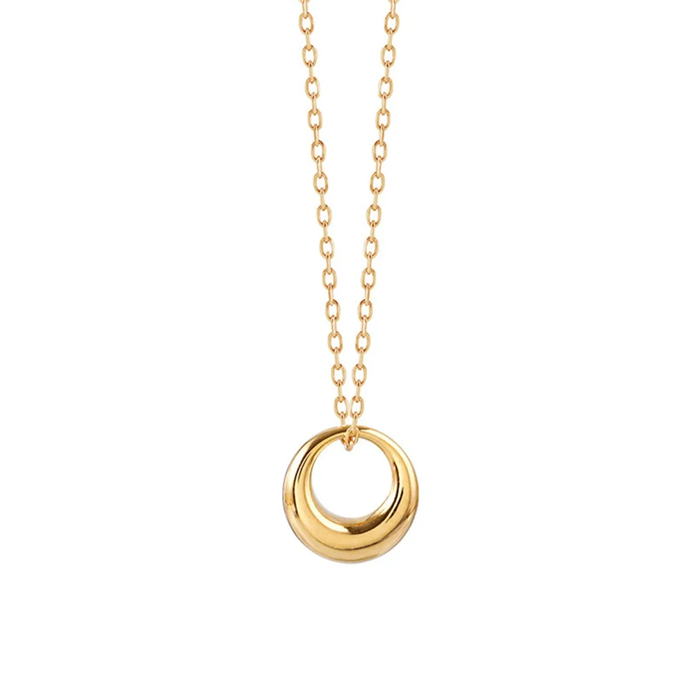 New Punk Tiny Circle Round Pendant For Women Gold Color Stainless Steel Choker Chain Necklace Female Jewelry Christmas Gift 2025
New Punk Tiny Circle Round Pendant For Women Gold Color Stainless Steel Choker Chain Necklace Female Jewelry Christmas Gift 2025