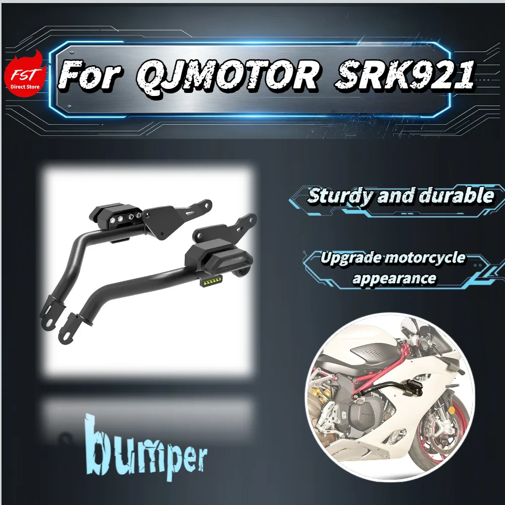 For QJMOTOR SRK921 Race Spec Crash Bar Anti-Fall Bumper Motorcycle Safety Mod Accessories
For QJMOTOR SRK921 Race Spec Crash Bar Anti-Fall Bumper Motorcycle Safety Mod Accessories