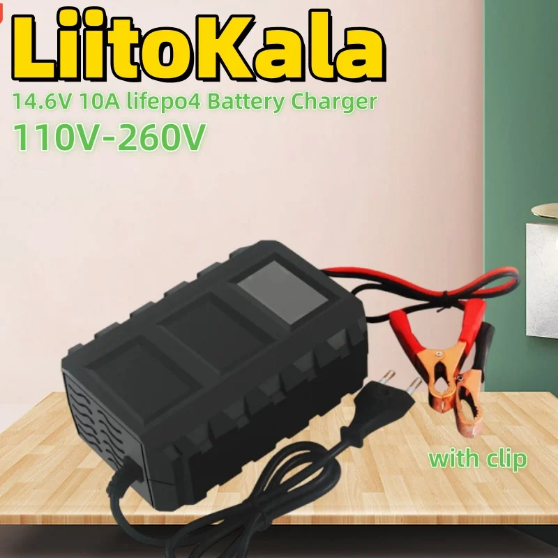 1-5 шт., 14,6 В, 10 А, зарядное устройство Lifepo4 для аккумулятора Lifepo4 12 В, 10 А, с зажимом для вилки ЕС-США, адаптер для зарядки постоянного тока, вход 100-240 В, цанга
1-5 шт., 14,6 В, 10 А, зарядное устройство Lifepo4 для аккумулятора Lifepo4 12 В, 10 А, с зажимом для вилки ЕС-США, адаптер для зарядки постоянного тока, вход 100-240 В, цанга