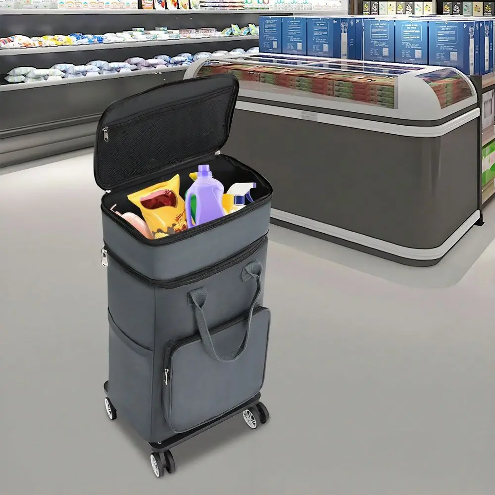 In 1 Shopping Cart With Wheels, Grocery Cart, Portable Utility Dolly Cart, 55 Lbs Grocery Cart On Wheels, Large Capacity Utilit
In 1 Shopping Cart With Wheels, Grocery Cart, Portable Utility Dolly Cart, 55 Lbs Grocery Cart On Wheels, Large Capacity Utilit
