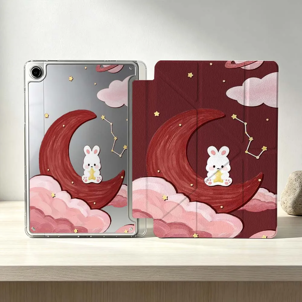 Moon Rabbit Pattern Soft For Samsung Galaxy Tab S10 S9 S8 S7 S6 A11 A10 A9 FE Plus Lite Foldable 3Y Tablet Case
Moon Rabbit Pattern Soft For Samsung Galaxy Tab S10 S9 S8 S7 S6 A11 A10 A9 FE Plus Lite Foldable 3Y Tablet Case
