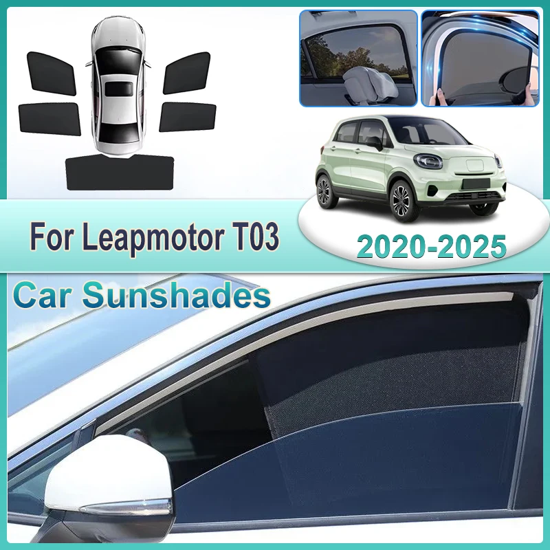 Car Side Sunshades For Leapmotor Accessories T03 2020-2025 Sun Shade Magnetic Sunshade Heat Insulation Tools Visor Sun Auto Part
Car Side Sunshades For Leapmotor Accessories T03 2020-2025 Sun Shade Magnetic Sunshade Heat Insulation Tools Visor Sun Auto Part