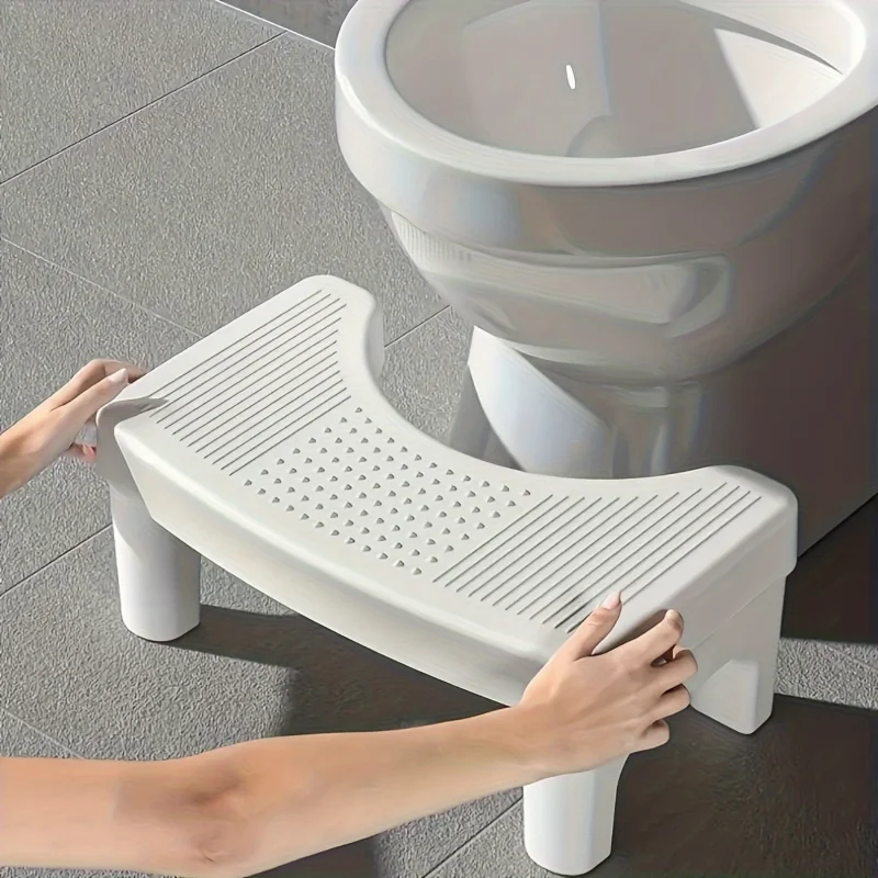 Plastic Toilet Step Stool, Adult Bathroom Squatting Stool with Removable Non-Slip Pads, Portable Footstool for Easy Toilet Use,
Plastic Toilet Step Stool, Adult Bathroom Squatting Stool with Removable Non-Slip Pads, Portable Footstool for Easy Toilet Use,