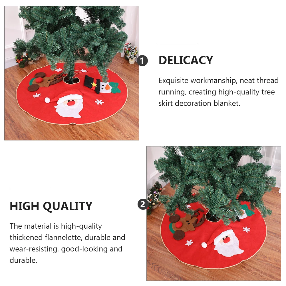 Christmas Bottom Skirt Xmas Apron Decor Party Tree Skirt Decoration Creative Tree Skirts Flannelette Material Cartoon
Christmas Bottom Skirt Xmas Apron Decor Party Tree Skirt Decoration Creative Tree Skirts Flannelette Material Cartoon