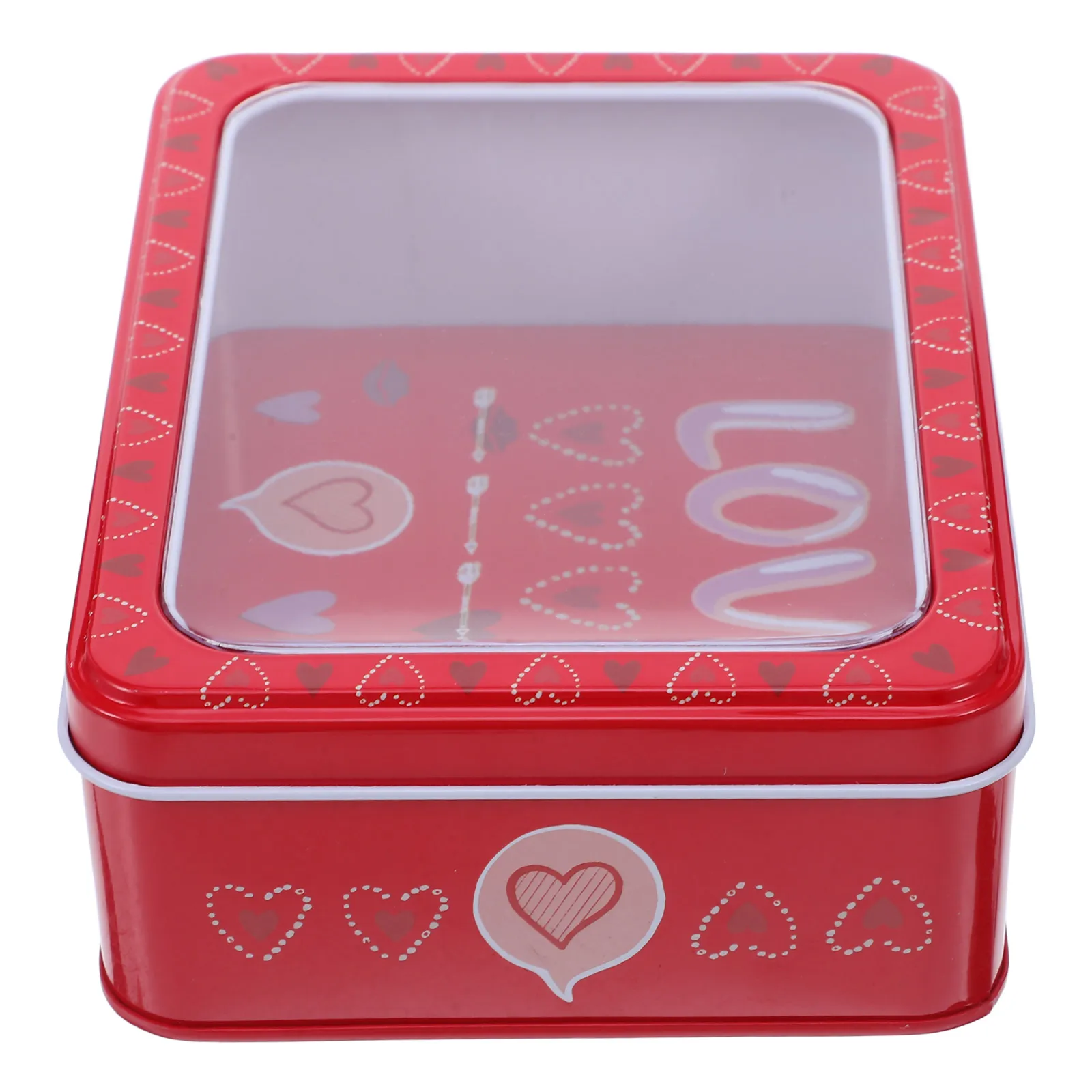 Valentine Day Cookie Tin Box Lid Metal Present Box Biscuit Container Romantic Sweet Candy Storage Holiday Candy Container
Valentine Day Cookie Tin Box Lid Metal Present Box Biscuit Container Romantic Sweet Candy Storage Holiday Candy Container