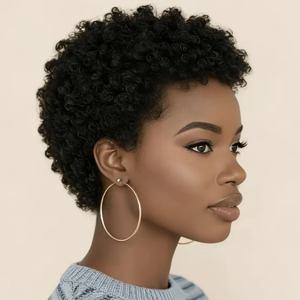 Pixie Cut Wig Short Human Hair Wigs For Women Full Machine Made Wig
Pixie Cut Wig Short Human Hair Wigs For Women Full Machine Made Wig