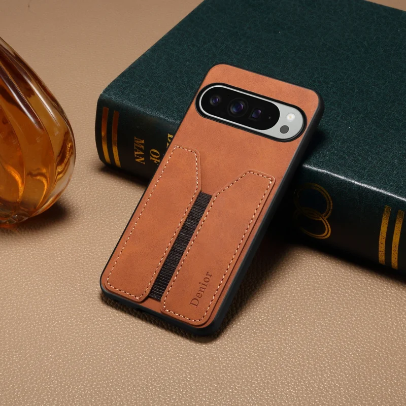 PURetro faux leather back cover suitable for GooglePixel 10 Pro XL/9AElastic Business Dual-Slot Card Holder, Shockproof Full-Cov
PURetro faux leather back cover suitable for GooglePixel 10 Pro XL/9AElastic Business Dual-Slot Card Holder, Shockproof Full-Cov