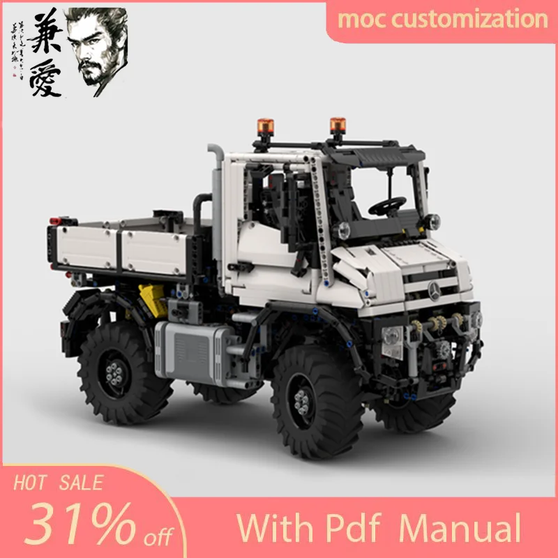 3465Pcs Moc High-Tech City Engineering Unimog U535 Agrar Heavy Duty Tow Truck Model Building Blocks Assembly Bricks Toys Gifts
3465Pcs Moc High-Tech City Engineering Unimog U535 Agrar Heavy Duty Tow Truck Model Building Blocks Assembly Bricks Toys Gifts