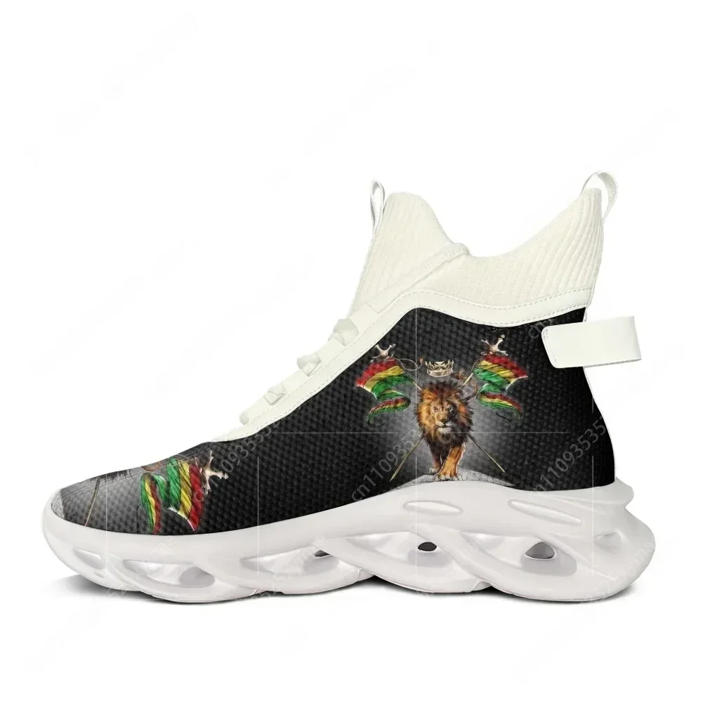 Reggae Rastafarian Rasta Rastafari Lion Of Judah High Top Flats Sneakers Mens Womens Sports Running Mesh Footwear Custom Shoe
Reggae Rastafarian Rasta Rastafari Lion Of Judah High Top Flats Sneakers Mens Womens Sports Running Mesh Footwear Custom Shoe