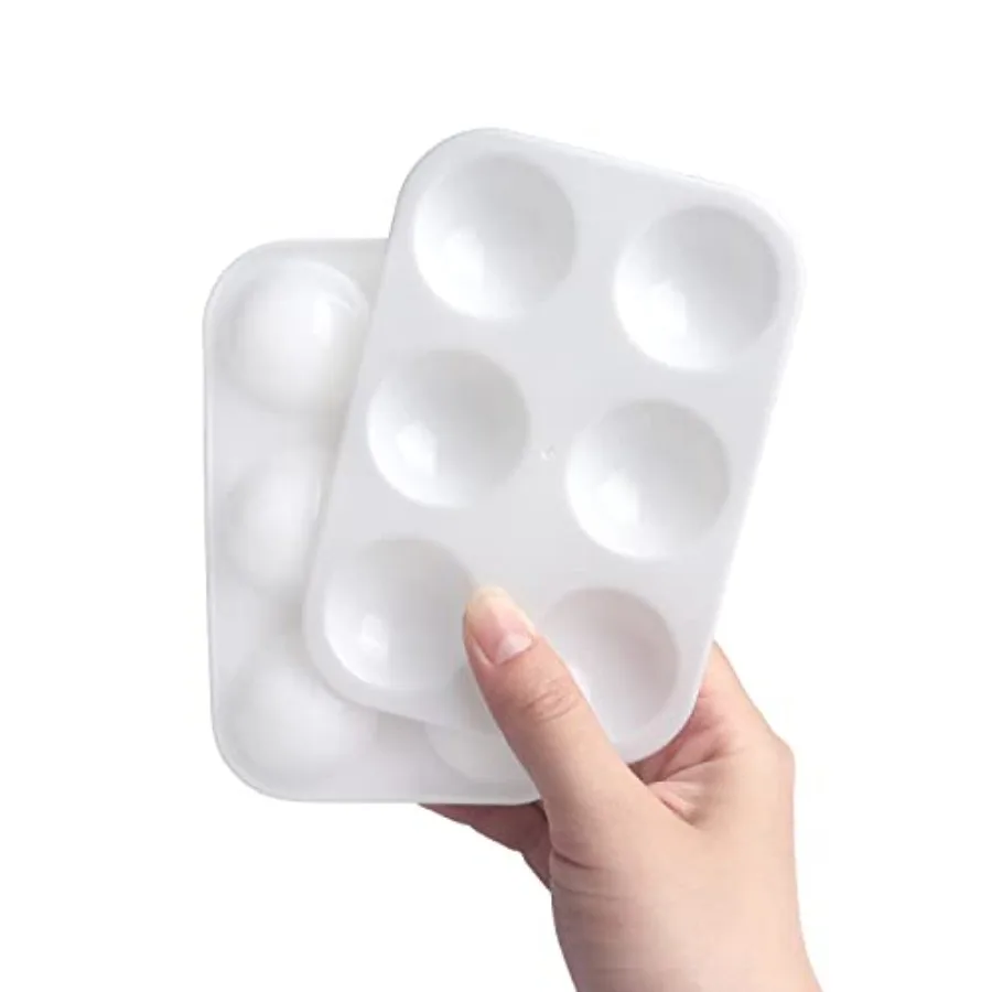 White Plastic Paint Tray Palettes, Watercolor Palette Painting Tray for Painting Party, DIY Craft and Art Painting
White Plastic Paint Tray Palettes, Watercolor Palette Painting Tray for Painting Party, DIY Craft and Art Painting