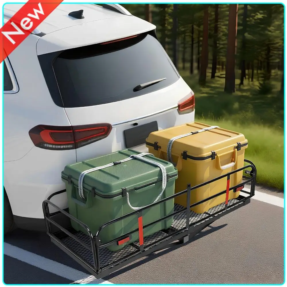 Cargo Holder 500 LBS Capacity Fits 2inch Receiver 60x24x14in with Hitch Stabilizer for Standard Fat Tire and Electric Bike
Cargo Holder 500 LBS Capacity Fits 2inch Receiver 60x24x14in with Hitch Stabilizer for Standard Fat Tire and Electric Bike