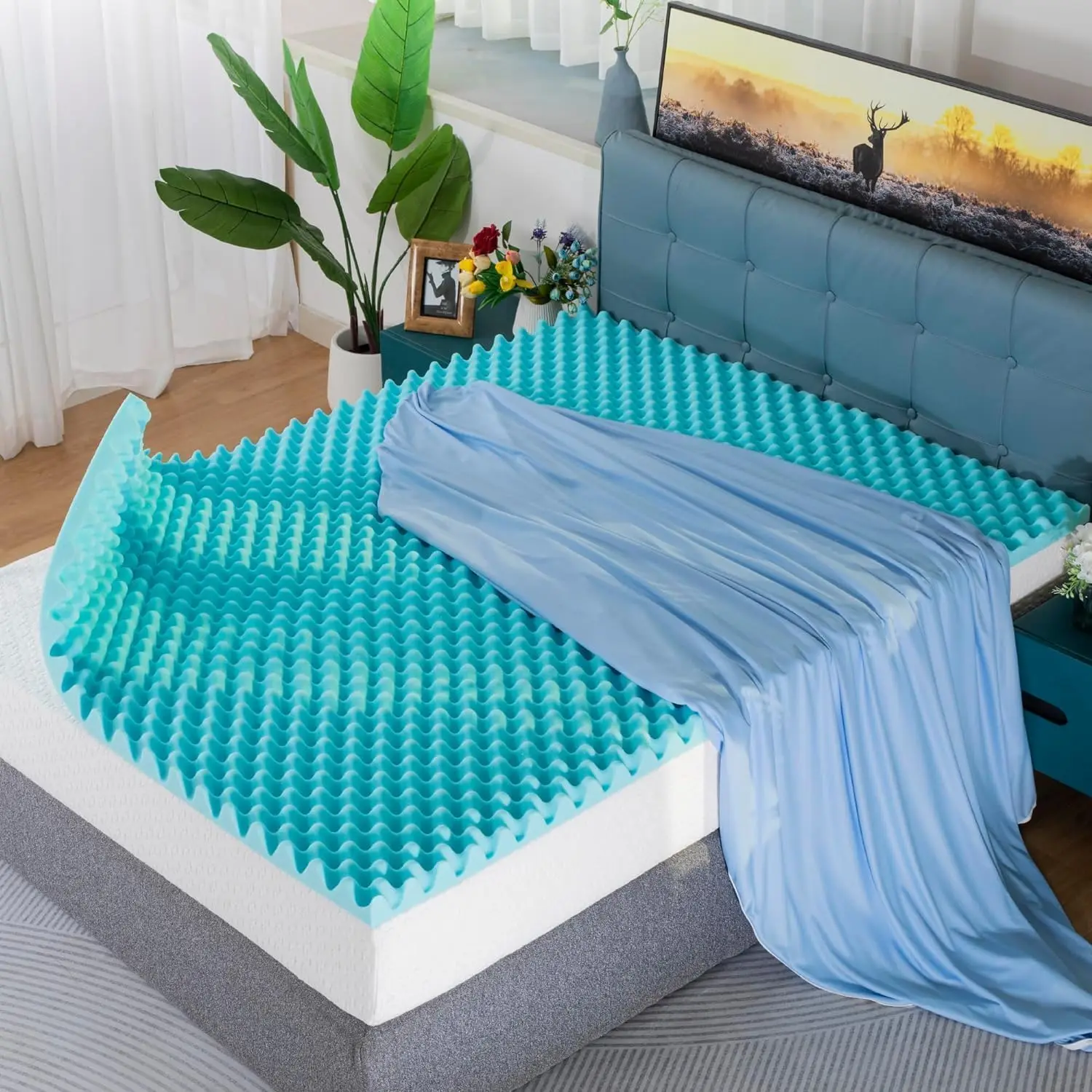 Mattr Topper Twin Size 2 H Egg Crate Convoluted Cooling Gel Memory Foam With Bonus Hine Washable Cover,Air Flow Design,Us And
Mattr Topper Twin Size 2 H Egg Crate Convoluted Cooling Gel Memory Foam With Bonus Hine Washable Cover,Air Flow Design,Us And
