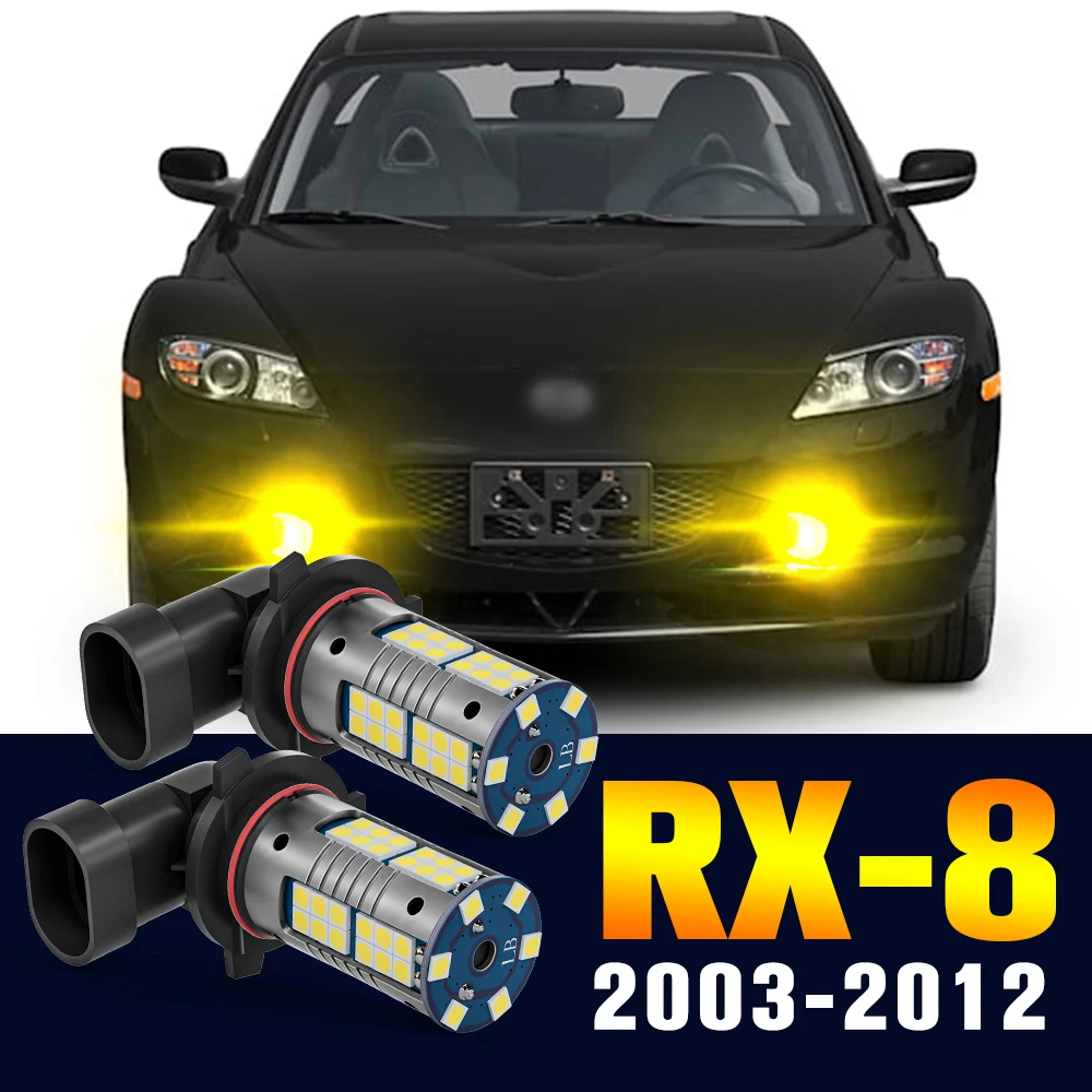 2pcs LED Fog Light Bulb Lamp For Mazda RX-8 RX 8 RX8 SE FE 2003-2012 2004 2005 2006 2007 2008 2009 2010 2011 Accessories
2pcs LED Fog Light Bulb Lamp For Mazda RX-8 RX 8 RX8 SE FE 2003-2012 2004 2005 2006 2007 2008 2009 2010 2011 Accessories