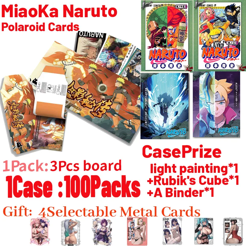 MiaoKa Naruto Secret Цветная бумага Ninjutsu Polaroid Карты Игры Японского аниме Подарок для аниме Фанатская игра Наруто Хината Саске
MiaoKa Naruto Secret Цветная бумага Ninjutsu Polaroid Карты Игры Японского аниме Подарок для аниме Фанатская игра Наруто Хината Саске