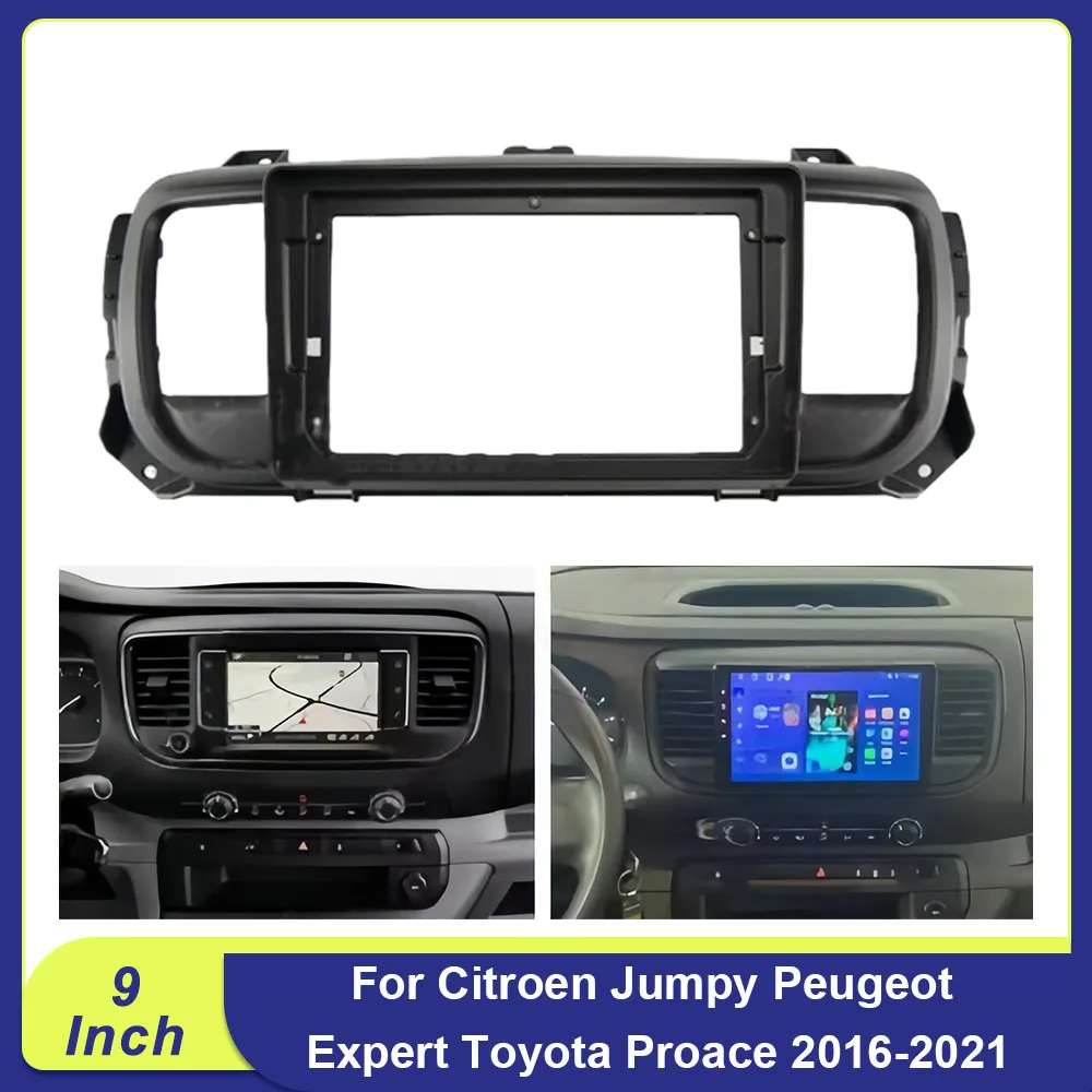 For Citroen Jumpy Peugeot Expert Toyota Proace 2016-2021 9 Inch Car Radio Frame 2Din Panel Power Cable Canbus Harness
For Citroen Jumpy Peugeot Expert Toyota Proace 2016-2021 9 Inch Car Radio Frame 2Din Panel Power Cable Canbus Harness