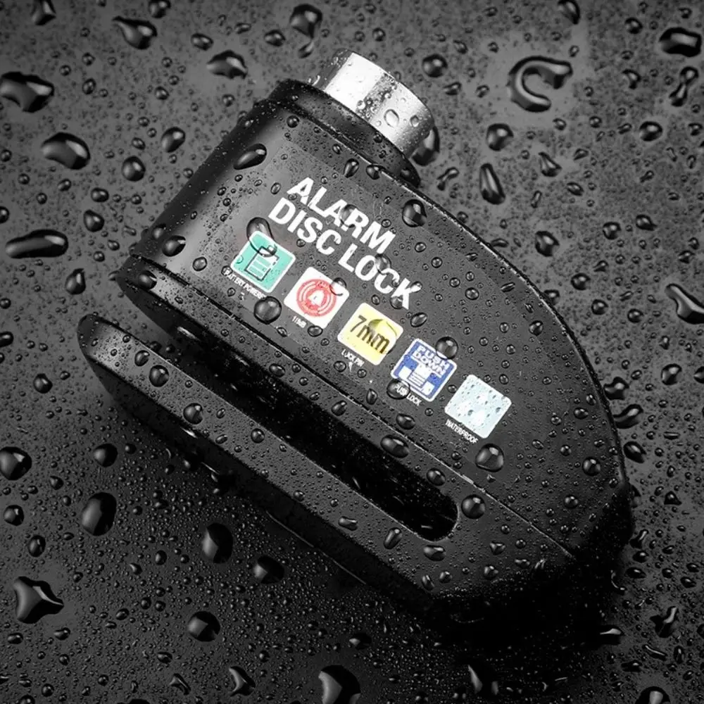 Alarm Safety Protection Motorcycle Bicycle Lock Waterproof Aluminum Alloy Anti-Theft Reminder Pressing Disc Brake
Alarm Safety Protection Motorcycle Bicycle Lock Waterproof Aluminum Alloy Anti-Theft Reminder Pressing Disc Brake