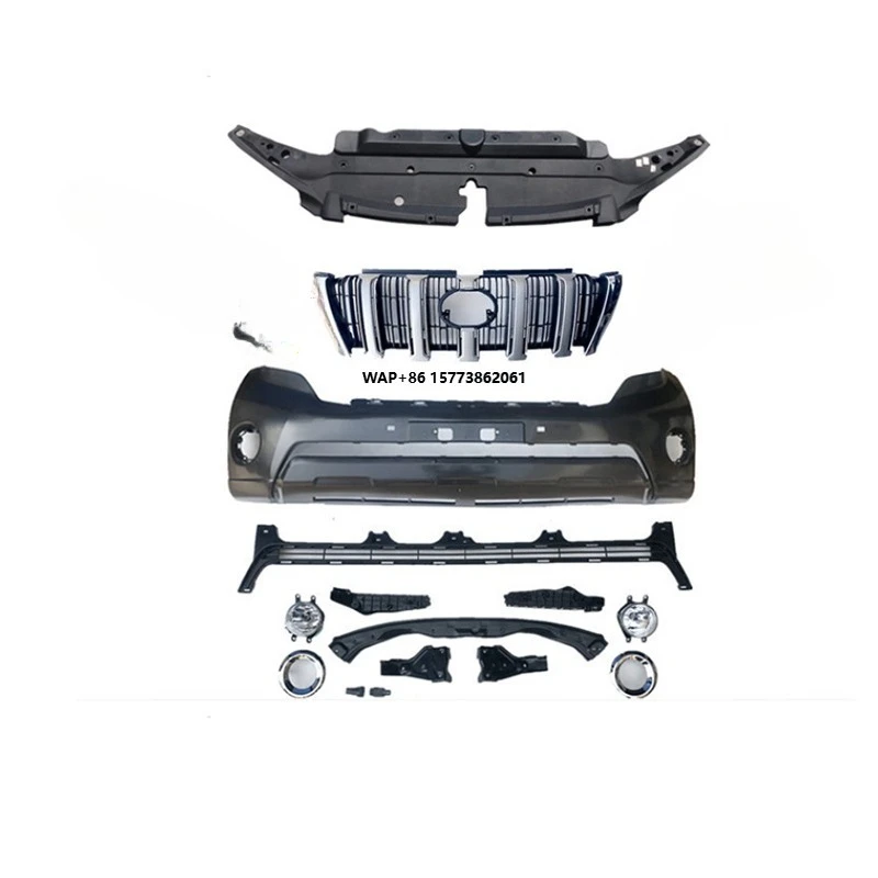 Front Bumper and Rear Bumper for Prado Facelift Prado 2010 Update Body Kit for Prado 10-17 Upgrade to 2018 Style
Front Bumper and Rear Bumper for Prado Facelift Prado 2010 Update Body Kit for Prado 10-17 Upgrade to 2018 Style