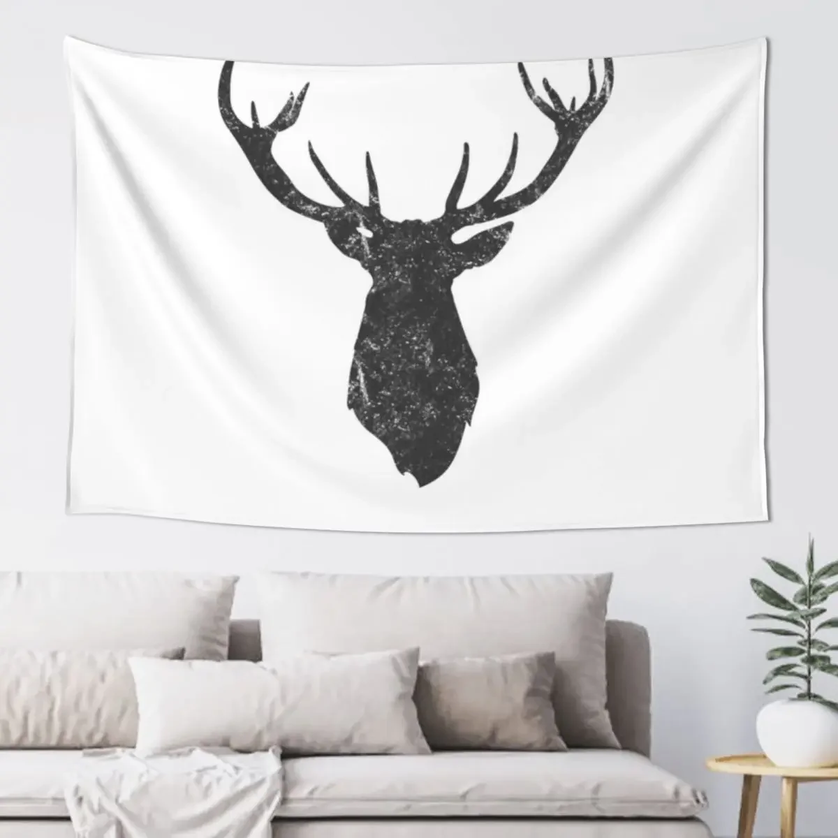Charcoal Stag's Head With Antlers Tapestry Wall Decor Hanging Bedroom Decor Tapestry
Charcoal Stag's Head With Antlers Tapestry Wall Decor Hanging Bedroom Decor Tapestry