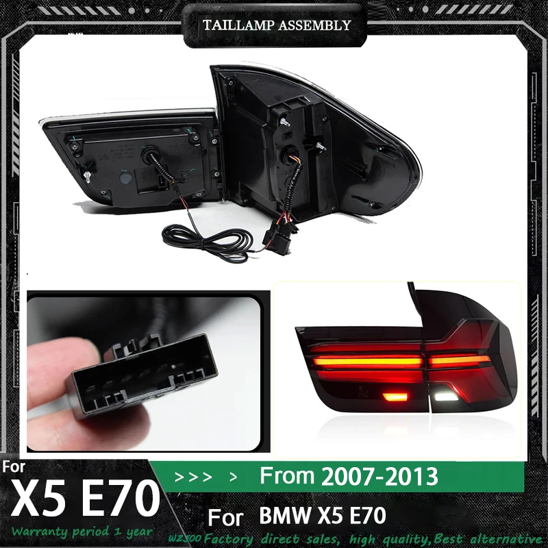 Car Lights For BMW X5 E70 Tail Light 2007-2013 LED Car Lamps Daytime Running Lights Dynamic Turn Signals Car Accessories
Car Lights For BMW X5 E70 Tail Light 2007-2013 LED Car Lamps Daytime Running Lights Dynamic Turn Signals Car Accessories
