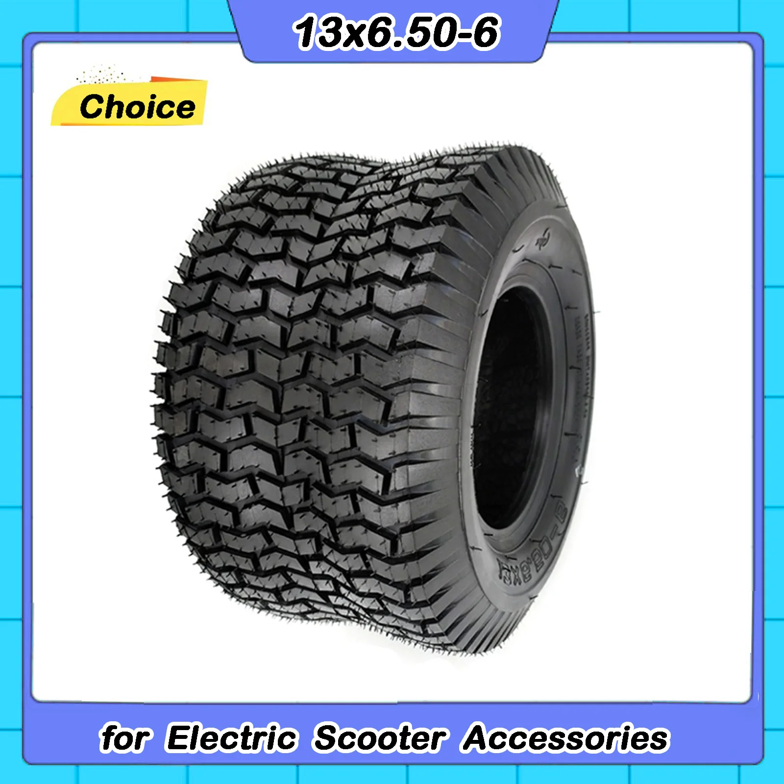 13X6.50-6 Vacuum Tires Tubeless Tyres for ATV Go-kart Mower 13 Inch Vacuum Widening Tyre Lawn Tyre
13X6.50-6 Vacuum Tires Tubeless Tyres for ATV Go-kart Mower 13 Inch Vacuum Widening Tyre Lawn Tyre