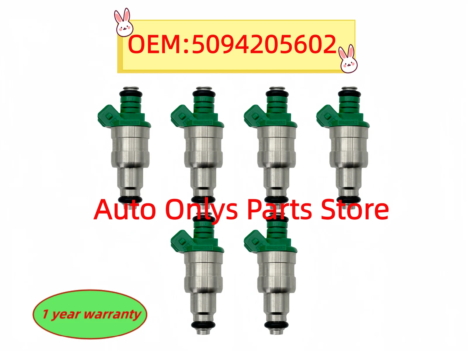 6pcs 5094205602 High Quality Fuel Injector For Daewoo Espero Klej 1.5 16V 1993-1999 car accessories
6pcs 5094205602 High Quality Fuel Injector For Daewoo Espero Klej 1.5 16V 1993-1999 car accessories