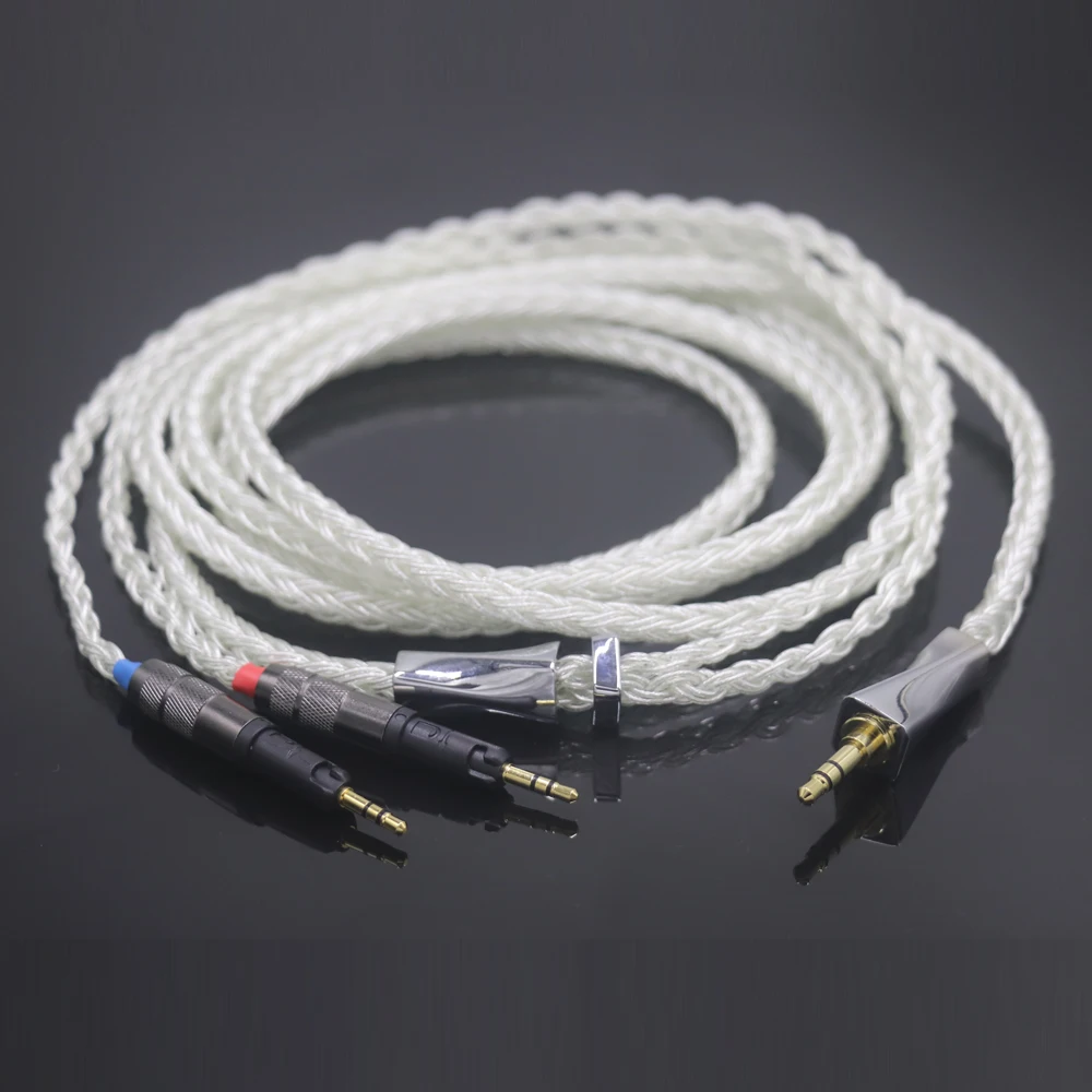 Haldane Xiaoman-Waist Thickened-Cable 16 Core Pure Silver OCC Earphone Upgrade Cable for Technica ATH-R70X R70X R70 X5
Haldane Xiaoman-Waist Thickened-Cable 16 Core Pure Silver OCC Earphone Upgrade Cable for Technica ATH-R70X R70X R70 X5