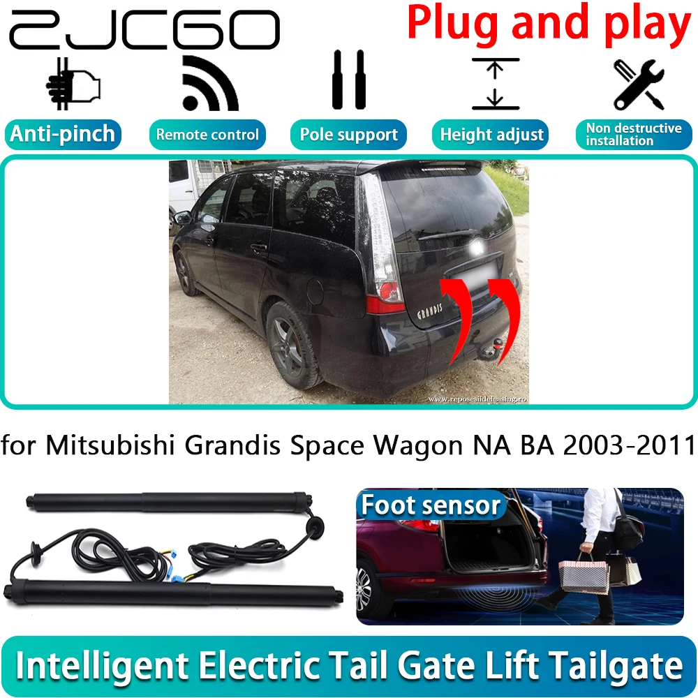 ZJCGO for Mitsubishi Grandis Space Wagon NA BA 2003-2011 Car Electric Powered Tailgate Power Liftgate Automatic Tailgate System
ZJCGO for Mitsubishi Grandis Space Wagon NA BA 2003-2011 Car Electric Powered Tailgate Power Liftgate Automatic Tailgate System