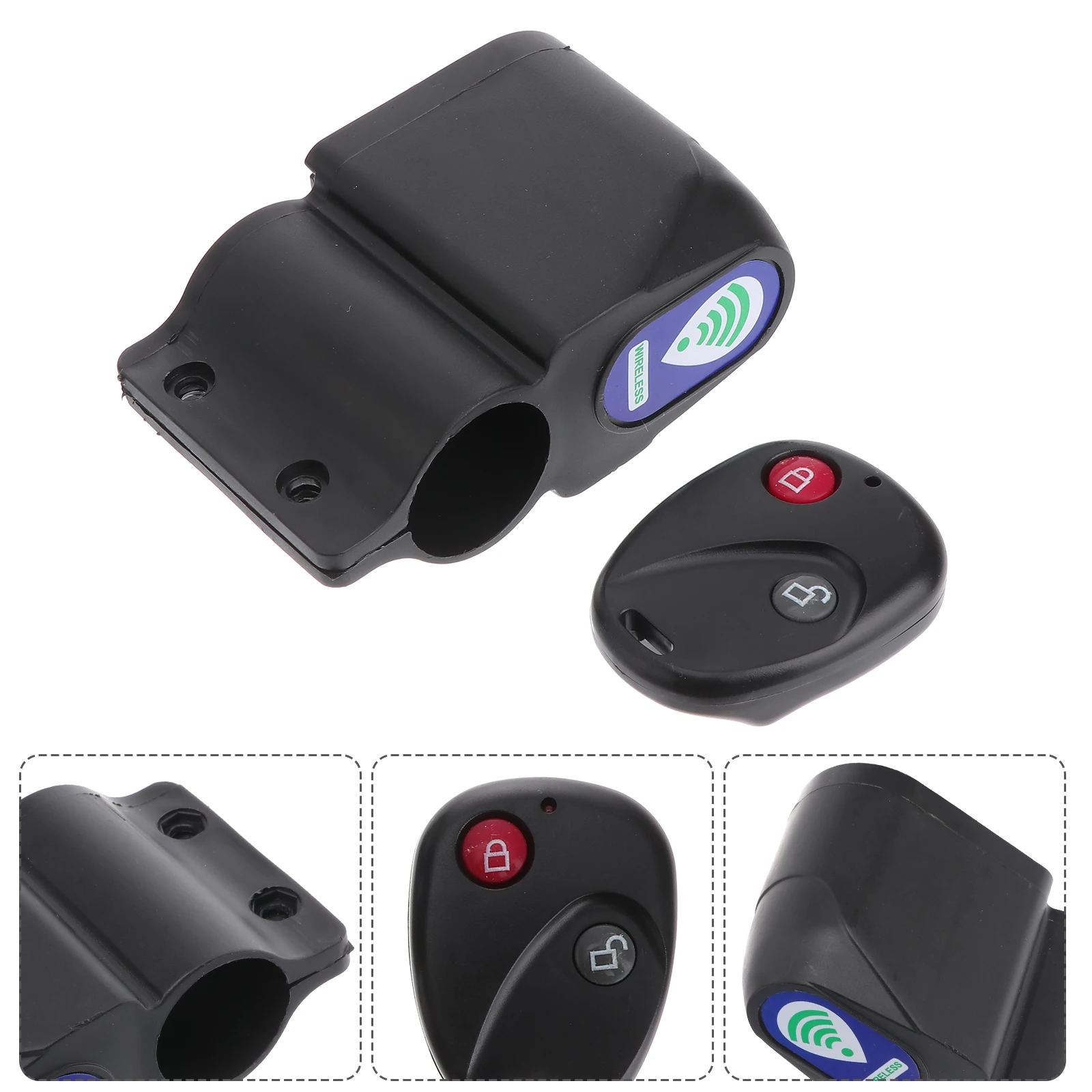 -theft Lock Cycling Security Lock Vibration Alarm Burglar Alarm Vibration Sensor for Mountain Road Bike (Black)
-theft Lock Cycling Security Lock Vibration Alarm Burglar Alarm Vibration Sensor for Mountain Road Bike (Black)