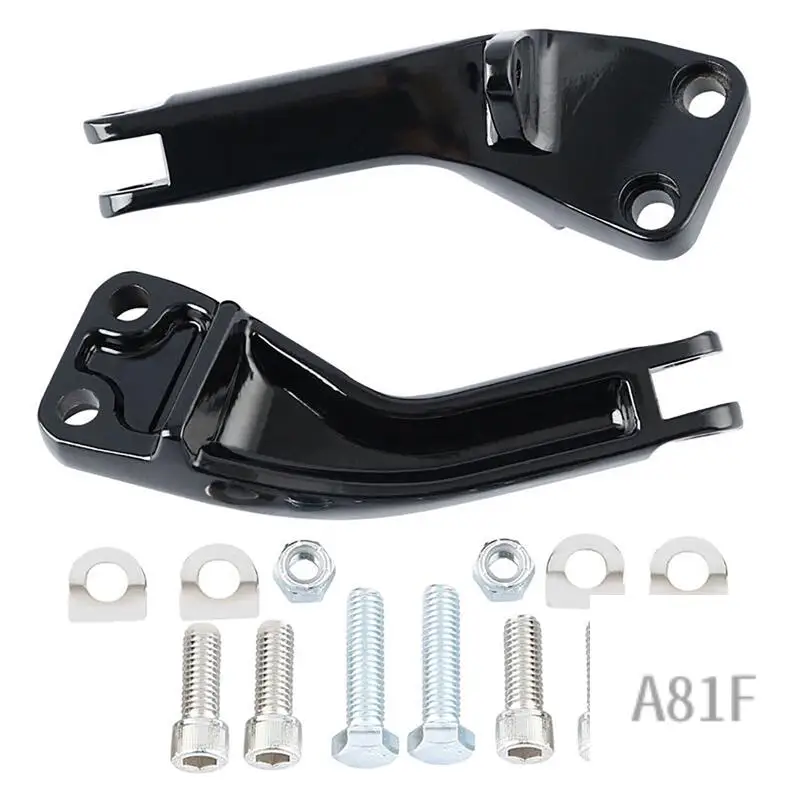 Passenger Foot Peg Mount Brackets Foot Peg Mounts Black Aluminum Alloy Fit For Dyna Low Rider FXDF 2006-2017
Passenger Foot Peg Mount Brackets Foot Peg Mounts Black Aluminum Alloy Fit For Dyna Low Rider FXDF 2006-2017