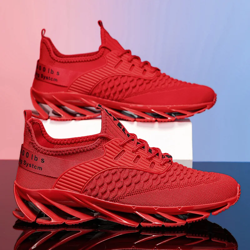Spring Summer Fashion Red Mens Running Shoes Large Size 47 Breathable Mesh Blade Sneakers Men Non-slip Sports Shoes Trainers Man
Spring Summer Fashion Red Mens Running Shoes Large Size 47 Breathable Mesh Blade Sneakers Men Non-slip Sports Shoes Trainers Man