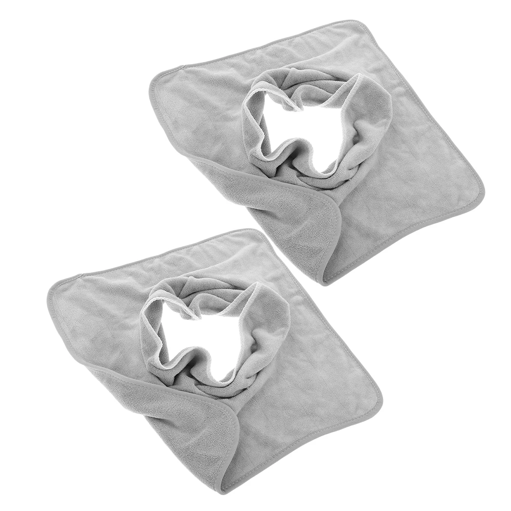 2pcs Massage Bedside Hole Covers Salon Facial Compress Massage Bed Cover Towels Gray 35x35cm Soft Spa Use Home Massages
2pcs Massage Bedside Hole Covers Salon Facial Compress Massage Bed Cover Towels Gray 35x35cm Soft Spa Use Home Massages