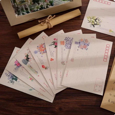 Retro Literary Minimalist Cute Stationery Set with Envelopes for Romantic Love Letters Handwritten Birthday Cards for Couples
Retro Literary Minimalist Cute Stationery Set with Envelopes for Romantic Love Letters Handwritten Birthday Cards for Couples