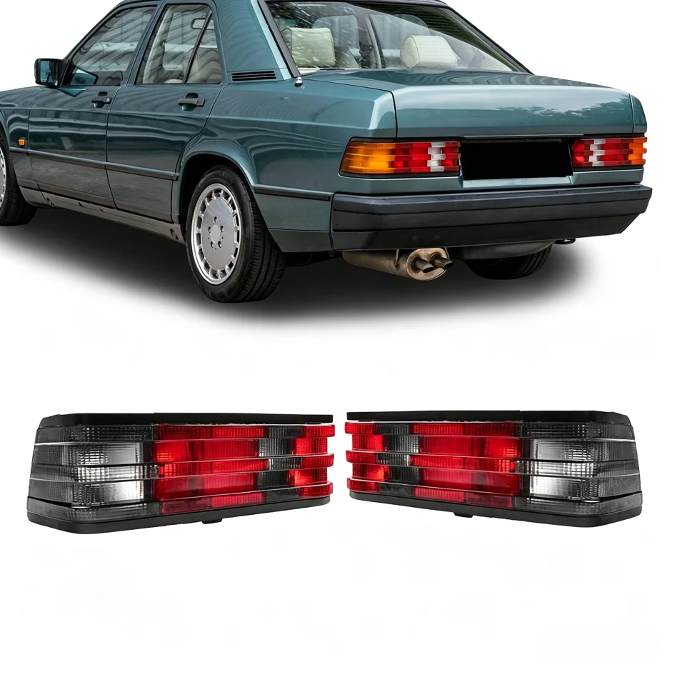 OVOVS Rear Stop Tail Light Brake Light Lamp Without Bulbs for Mercedes Benz E Class W201 190E 1982-1993
OVOVS Rear Stop Tail Light Brake Light Lamp Without Bulbs for Mercedes Benz E Class W201 190E 1982-1993