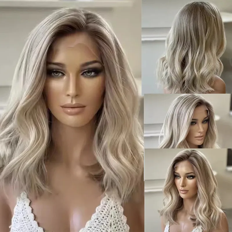 Ombre Platinum Ash Blonde Женский парик для косплея Синтетический парик Futura Прямой кружевной фронтальный парик 13x4 Боб Бесклеевой парик для вечеринки
Ombre Platinum Ash Blonde Женский парик для косплея Синтетический парик Futura Прямой кружевной фронтальный парик 13x4 Боб Бесклеевой парик для вечеринки