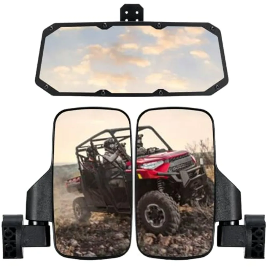 Комплект боковых и центральных зеркал для UTV Ranger, совместимый с Polaris Ranger 500 570 900 1000 XP Pro-Fit Profiled Tub 2015-2025 годов выпуска
Комплект боковых и центральных зеркал для UTV Ranger, совместимый с Polaris Ranger 500 570 900 1000 XP Pro-Fit Profiled Tub 2015-2025 годов выпуска