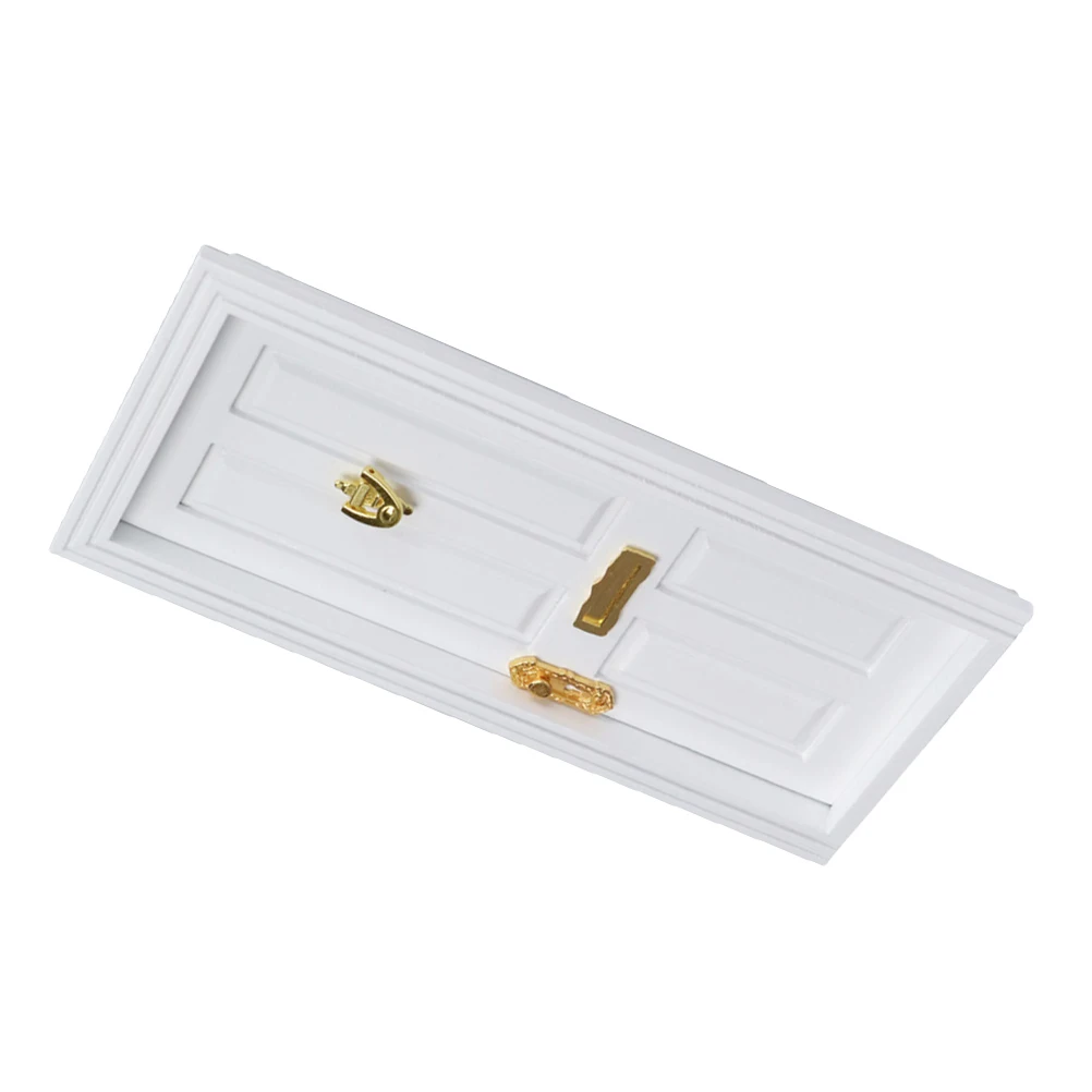 White Four Grid Door Miniature Furniture Decor Model House Wood nament Smooth Safe Toy Simulation Crafts Mini Wood Door
White Four Grid Door Miniature Furniture Decor Model House Wood nament Smooth Safe Toy Simulation Crafts Mini Wood Door