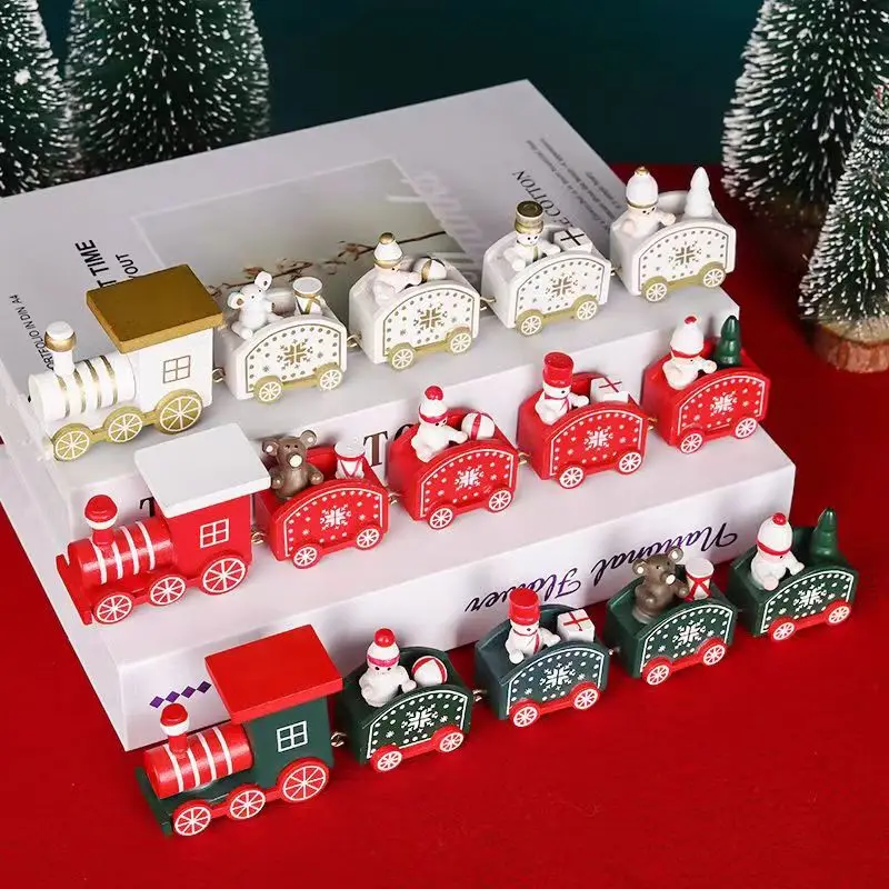 Wooden Train /Plastic Ornament Christmas Decorations 2024 Merry Christmas For Home Xmas Santa Claus Gift for Kids Outdoor Party
Wooden Train /Plastic Ornament Christmas Decorations 2024 Merry Christmas For Home Xmas Santa Claus Gift for Kids Outdoor Party
