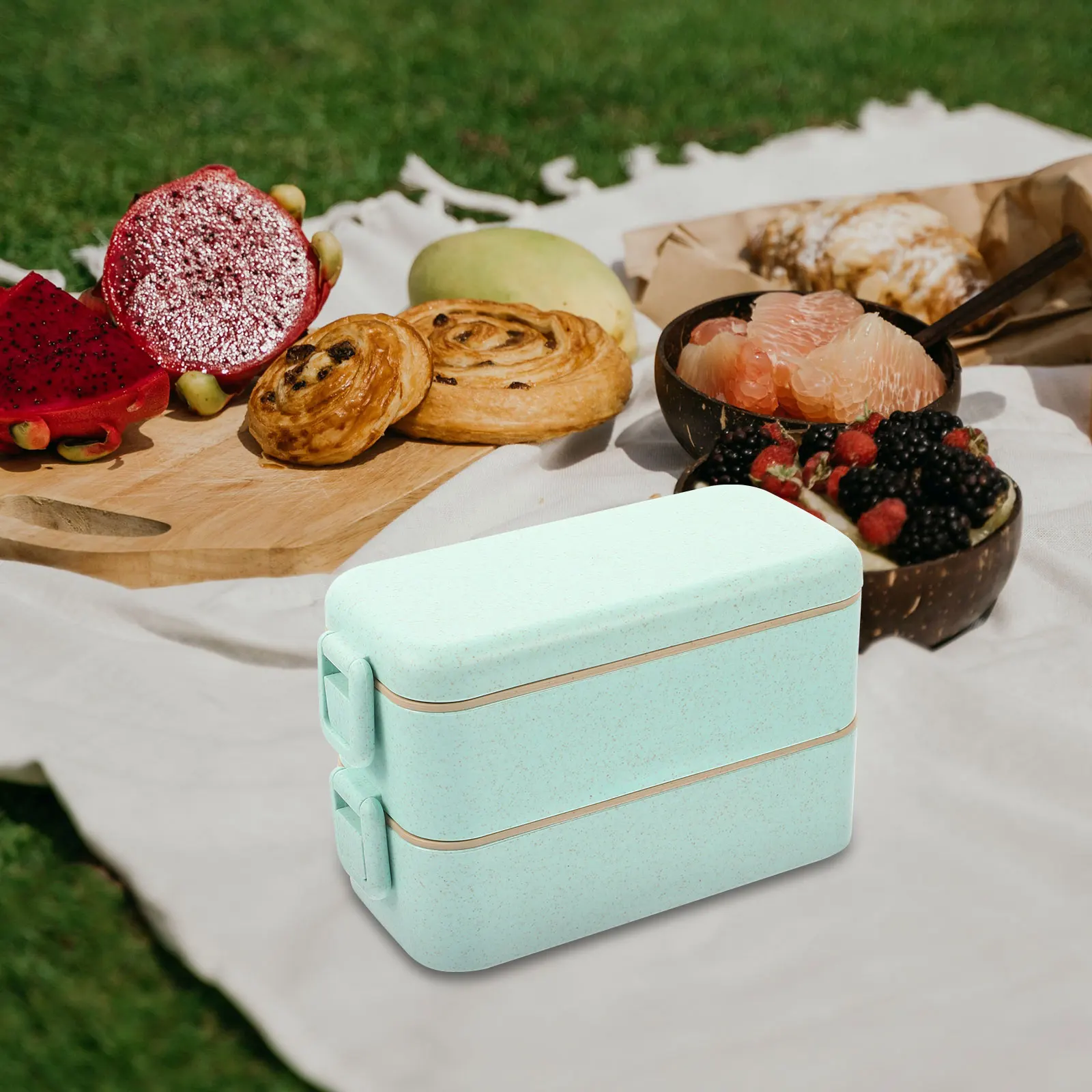 Lunch Box Airtight Containers for Students Adults Reusable Microwave Safe Food Storage Kitchen Bar
Lunch Box Airtight Containers for Students Adults Reusable Microwave Safe Food Storage Kitchen Bar