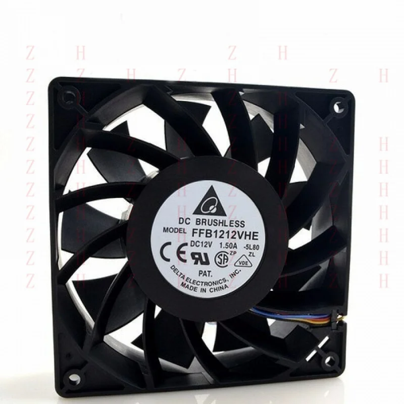 XXZ для Delta 12038 120x120x38 мм 12 см FFB1212VHE DC 12 В 1,5 А 24 Вт 4 линии охлаждающий вентилятор 
XXZ для Delta 12038 120x120x38 мм 12 см FFB1212VHE DC 12 В 1,5 А 24 Вт 4 линии охлаждающий вентилятор