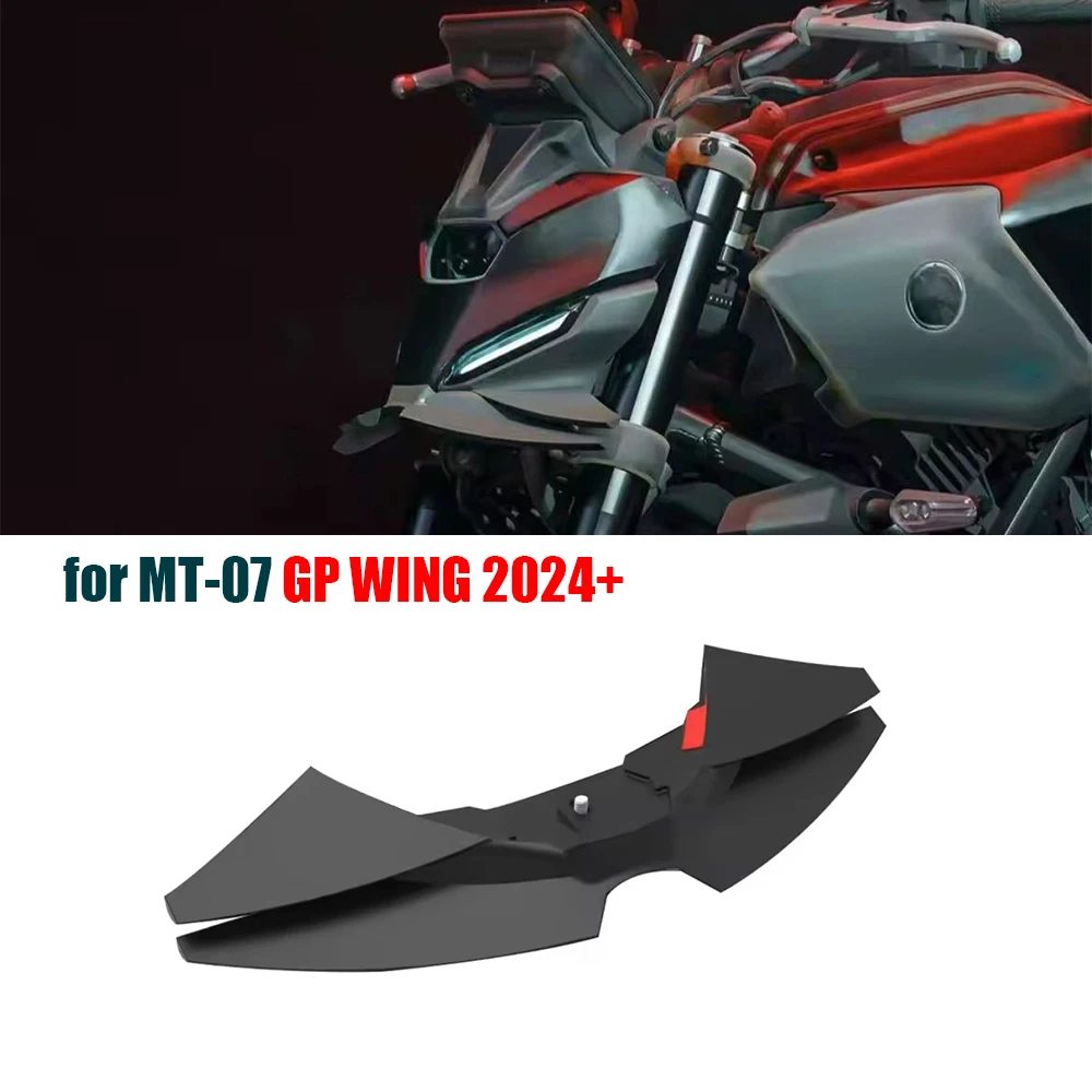 GP WING MT-07 2024-2025 For YAMAHA MT07 Motorcycle Sport Downforce Naked Front Spoilers Aerodynamic Wing Deflector
GP WING MT-07 2024-2025 For YAMAHA MT07 Motorcycle Sport Downforce Naked Front Spoilers Aerodynamic Wing Deflector