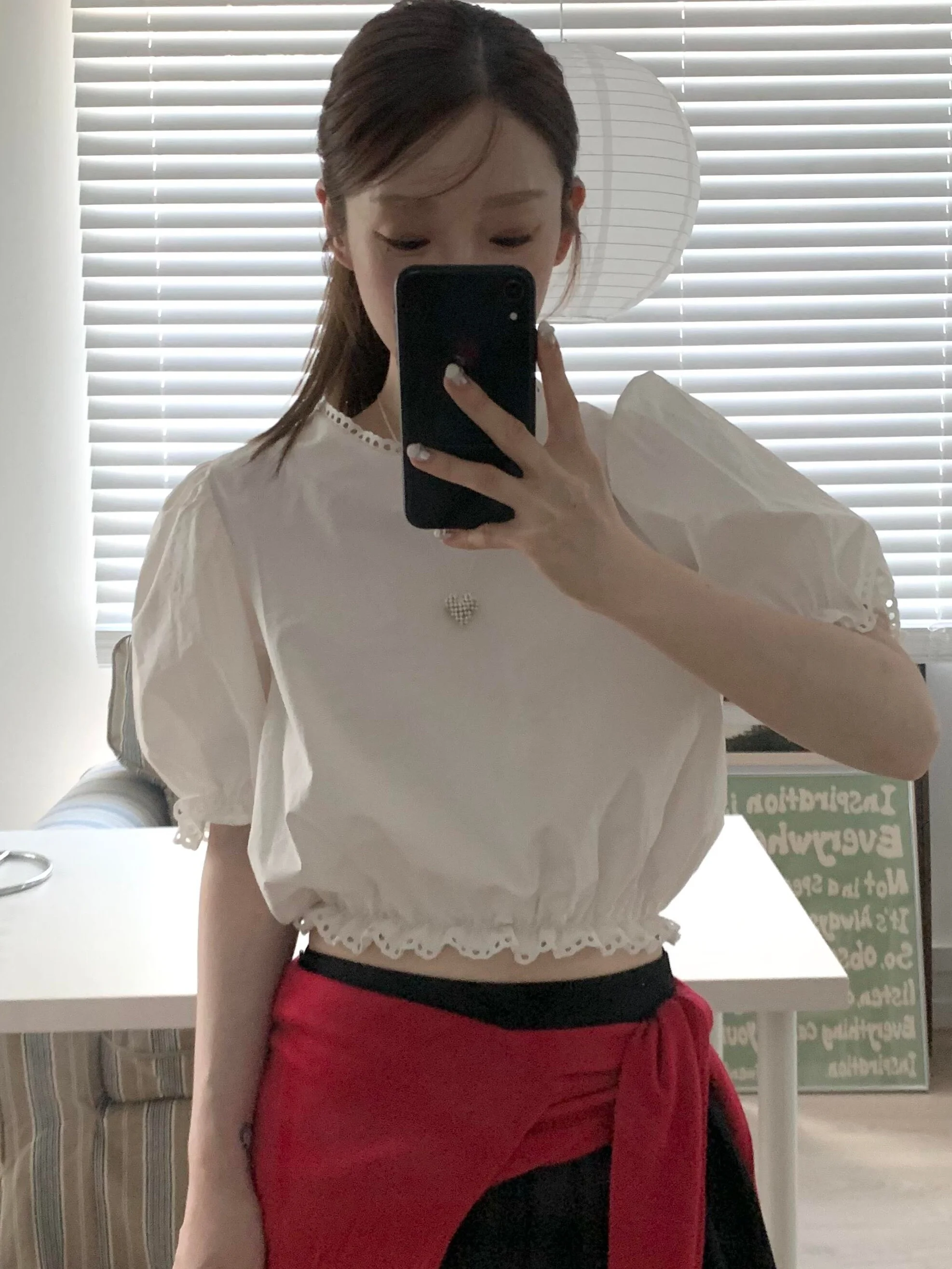 Cute ort Sve Bubble Sve irt Women's Summer New Sle Fre Sle Age Reduction ort irt Ladies' Premium Clothing
Cute ort Sve Bubble Sve irt Women's Summer New Sle Fre Sle Age Reduction ort irt Ladies' Premium Clothing