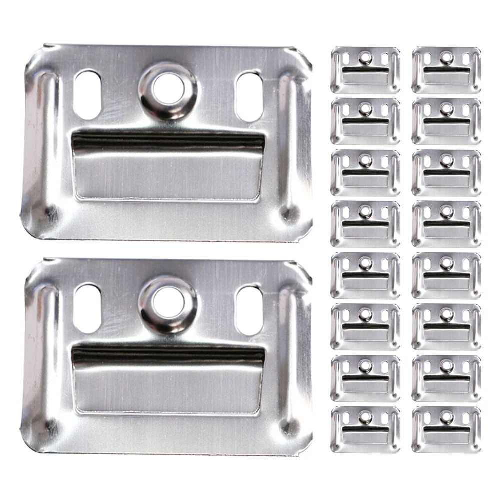 100 Pcs Bamboo Fiber Board Buckle for Furniture Wall Panel Fixadent Tool Stand Stainless Steel Fold Connector Clamp Baby
100 Pcs Bamboo Fiber Board Buckle for Furniture Wall Panel Fixadent Tool Stand Stainless Steel Fold Connector Clamp Baby