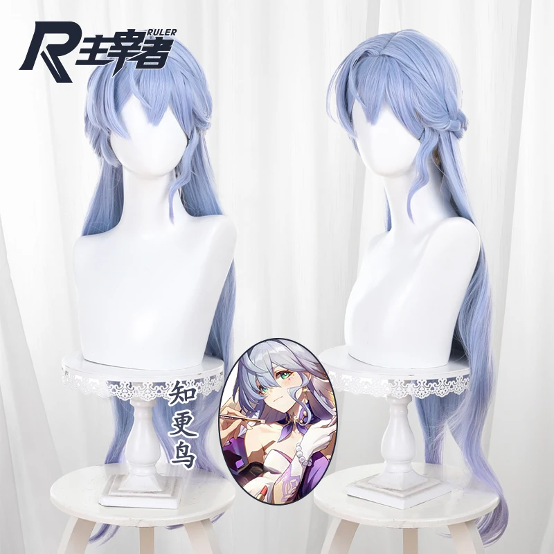 Парик для косплея Robin из аниме «Игры Honkai: Star Rail», высококачественный Длинный голубой и фиолетовый кудрявый костюм с искусственными волосами для Хэллоуина
Парик для косплея Robin из аниме «Игры Honkai: Star Rail», высококачественный Длинный голубой и фиолетовый кудрявый костюм с искусственными волосами для Хэллоуина